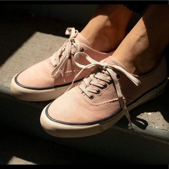 NWOT SeaVees Legend Sneaker Cotton Cordies PINK - SIZE 7.5 - Picture 7 of 11